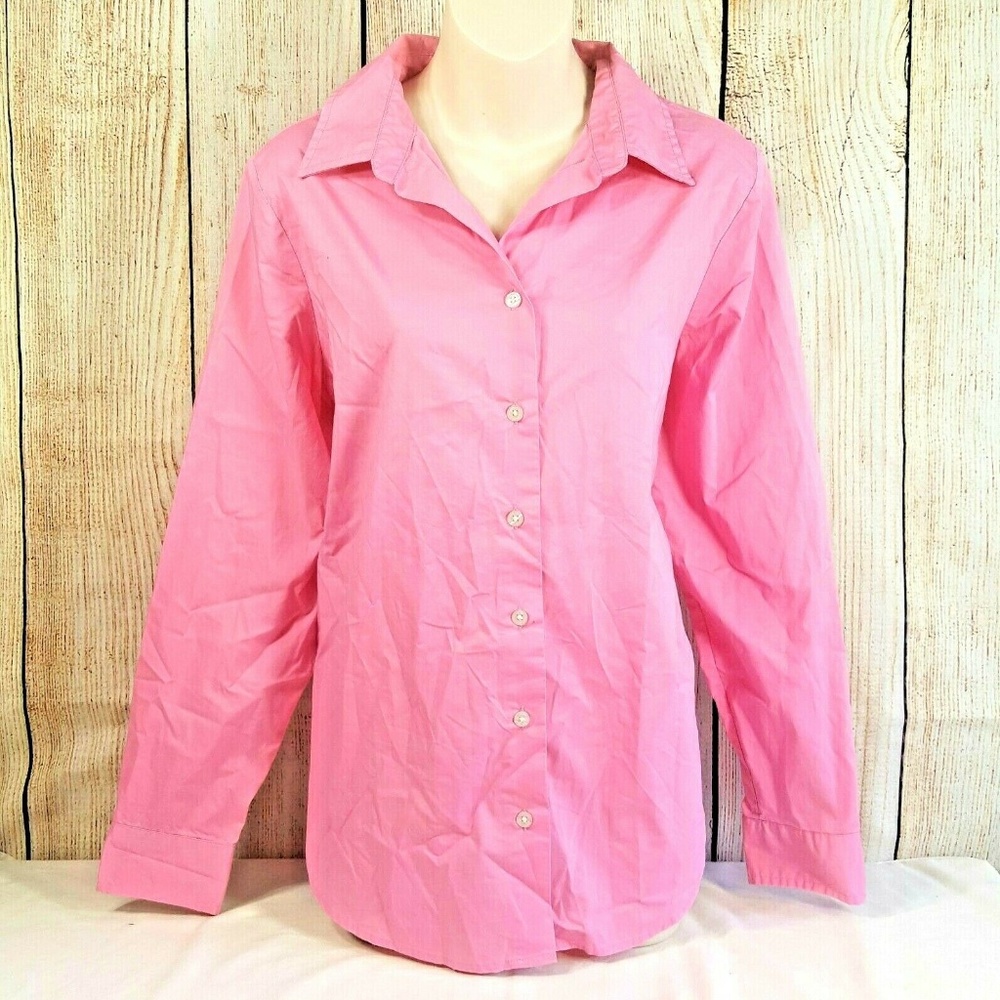 Liz Lange Maternity Spandex Shirt Fitted Career